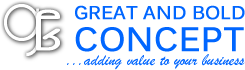 Gread and Bold Concept Logo